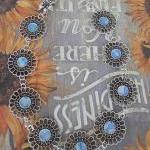 Flower Necklace - Blue Sky Color