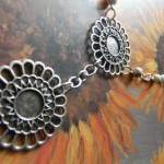 Long Beaded Flower Necklace/bracelet/jean/waist..